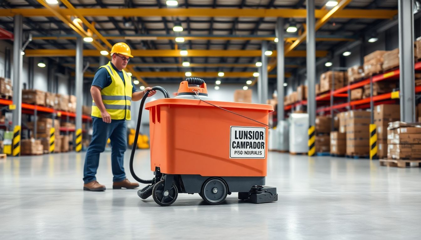 Limpiador de Pisos Industriales