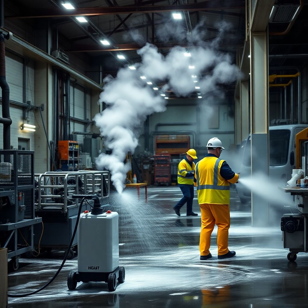 Limpiador de Vapor Industrial