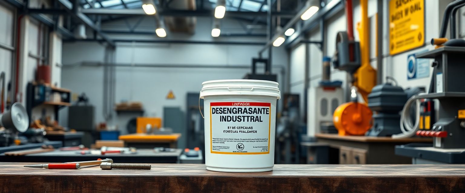 Limpiador Desengrasante Industrial